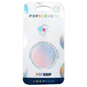 Popsockets Premium Glitter Morning Haze Phone Holder Pink PopGrip Swap 800446